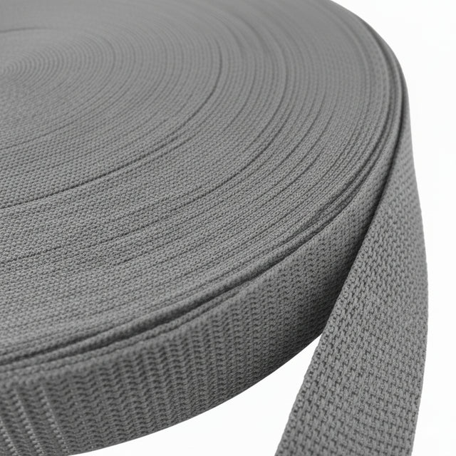 Dark Gray Polypropylene Webbing (1.35 mm) Image 1