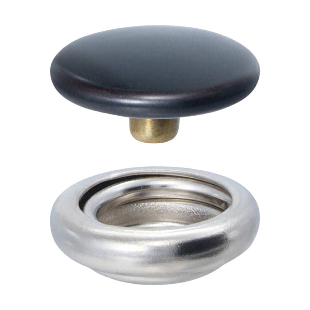 DOT® Baby Durable™ Government Black Snap Fastener Cap