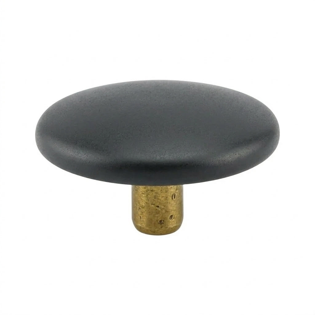 DOT® Line 20 (1/2") Black Brass Snap Fastener Dome Image 1