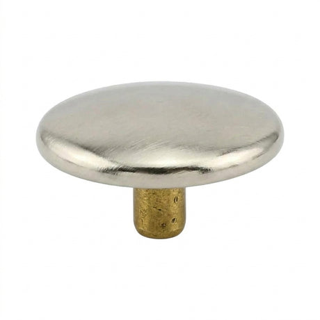 DOT® Line 20 (1/2") Nickel-Plated Brass Snap Fastener Dome Image 1