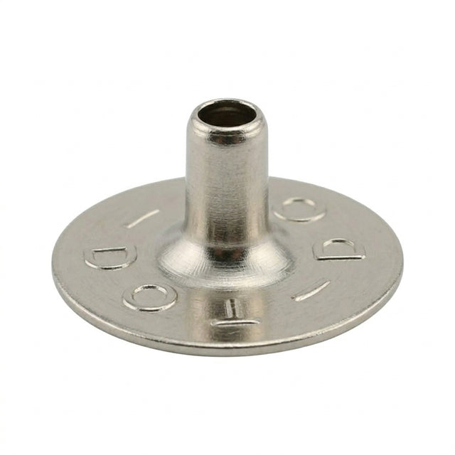 DOT® Line 20 (1/2") Nickel-Plated Brass Snap Fastener Stud Post Image 1