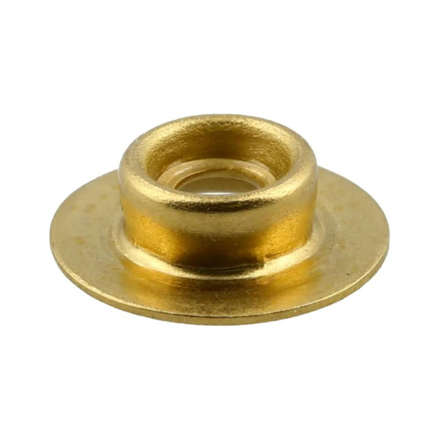 DOT® Line 20 (1/2") Shiny Brass Snap Fastener Stud Image 1