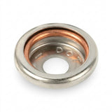 DOT® Line 24 (5/8") Nickel-Plated Brass Snap Fastener Hard Action Socket Image 2