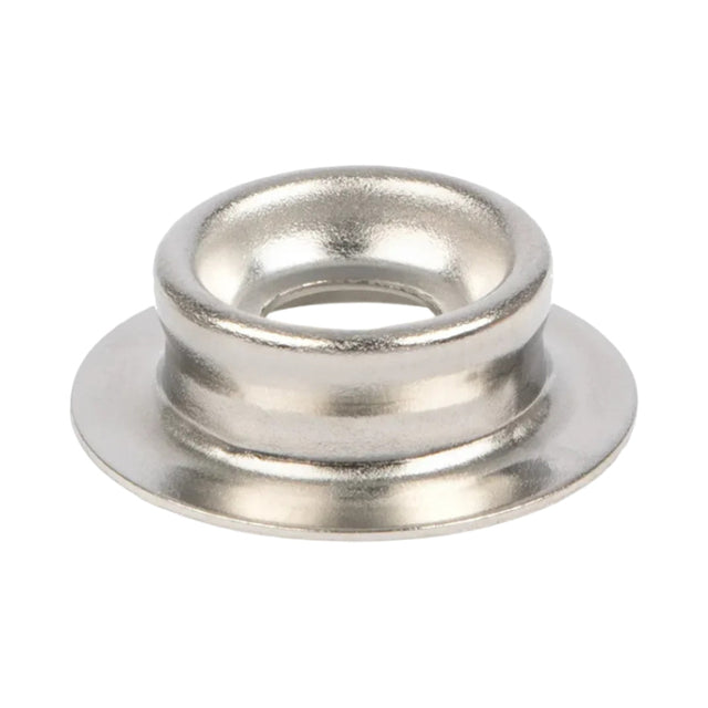 DOT® Line 24 (5/8") Nickel-Plated Brass Snap Fastener Stud Image 1