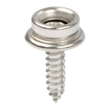 DOT® Line 24 (5/8") Stainless Steel Snap Fastener Screw Stud Image 3