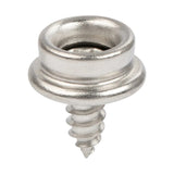 DOT® Line 24 (5/8") Stainless Steel Snap Fastener Screw Stud Image 1