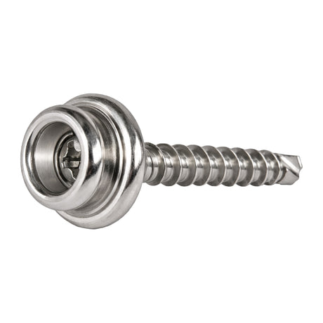 DOT® Line 24 (5/8") Stainless Steel Snap Fastener "Self-Drilling" Screw Stud Image 3