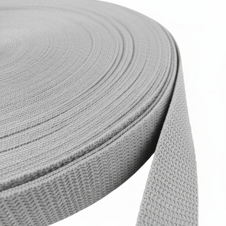 Gray Polypropylene Webbing (1.5 mm) Image 1
