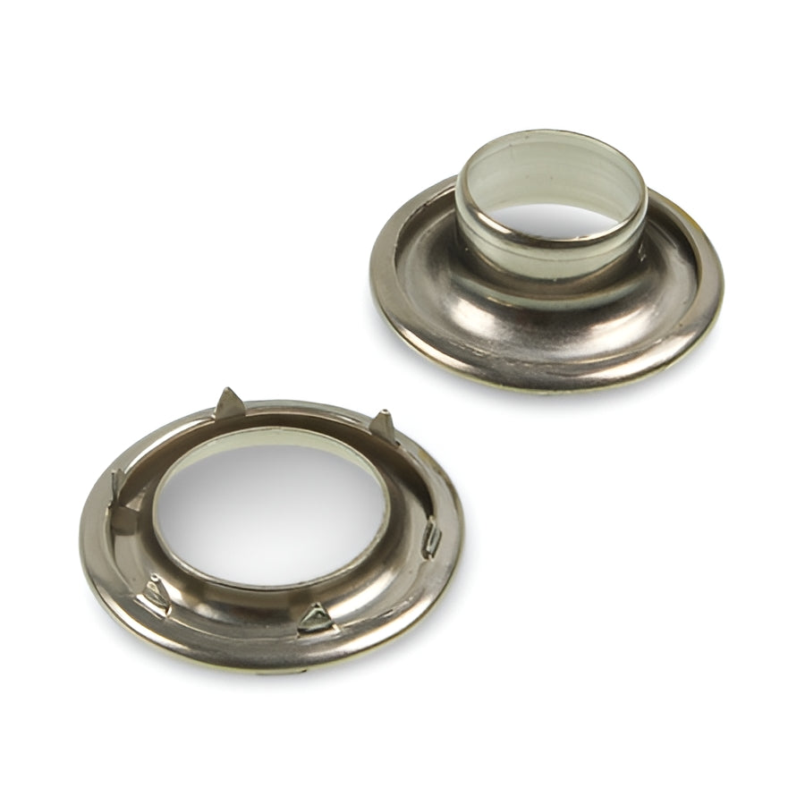 GRMWSPUR5SS 5/8" (#5) Stainless Steel Spur (Rolled Rim) Grommet Image 1