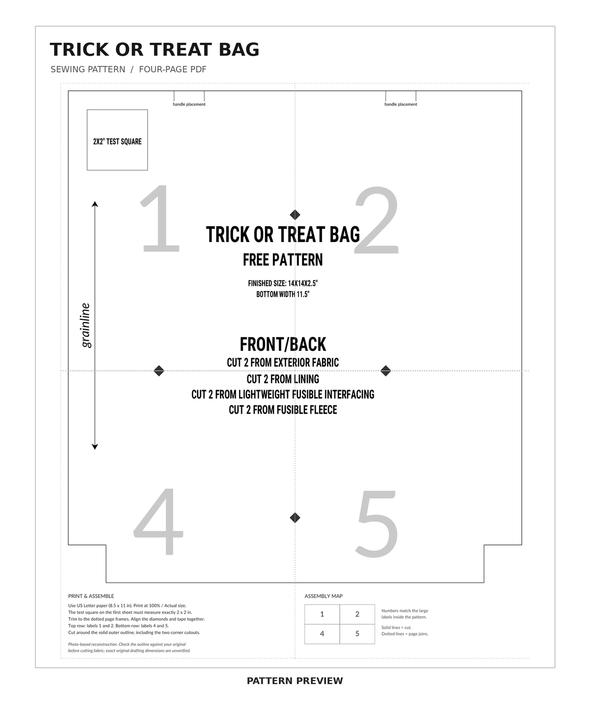 Halloween Trick-or-Treat Bag Bundle