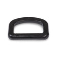 Heavy-Duty Black Acetal Classic D-Ring Image 1