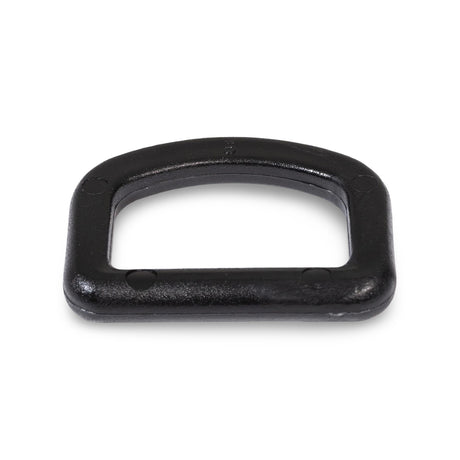 Heavy-Duty Black Acetal Classic D-Ring Image 1