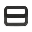 Heavy-Duty Black Acetal Square Wide-Mouth 3-Bar Webbing Slide Image 1