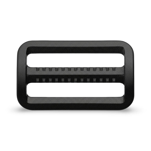 Heavy-Duty Black Acetal Standard 3-Bar Webbing Slide Image 1