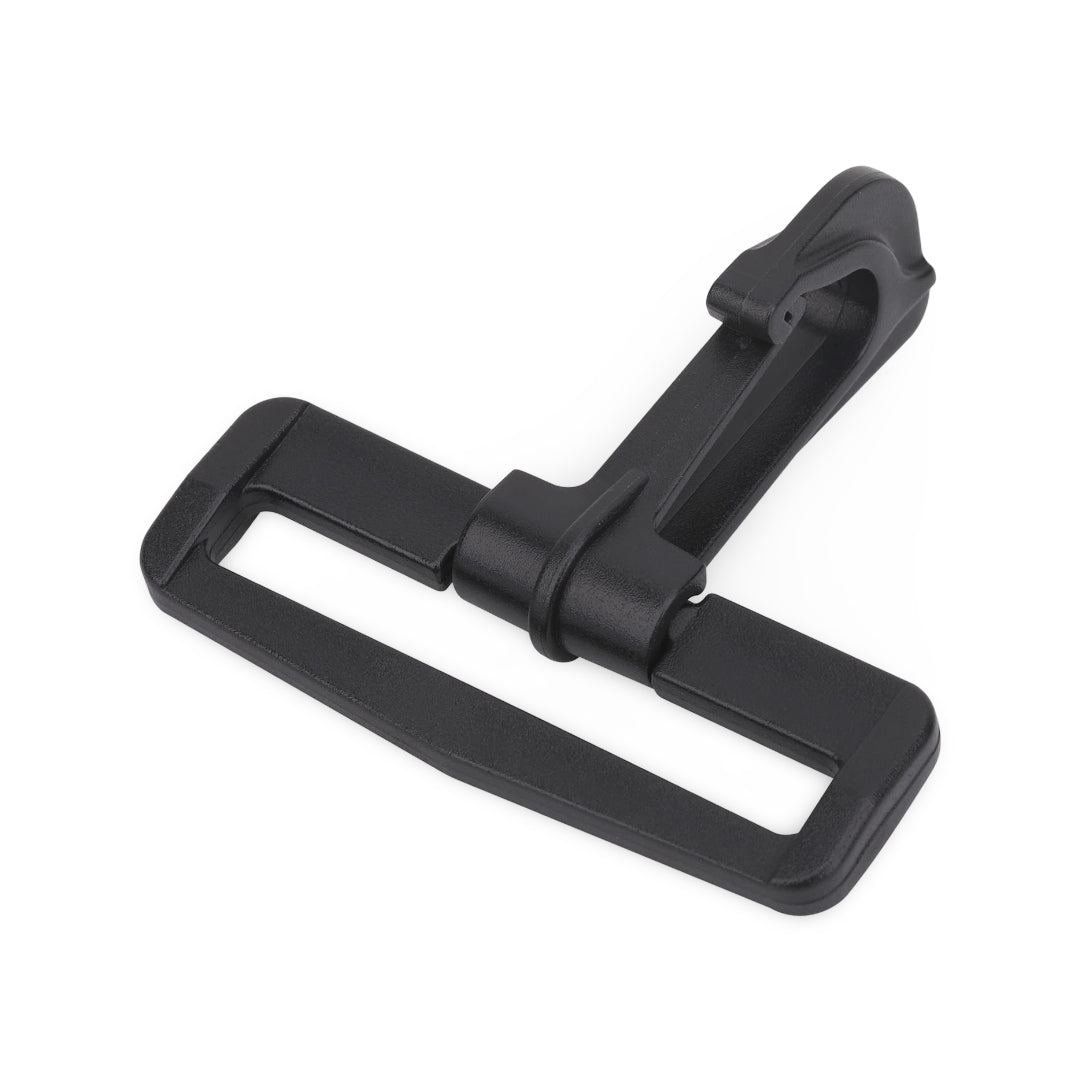 Heavy-Duty Black Nylon Standard Snap Hook Image 1