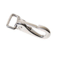 Heavy-Duty Nickel-Plated Steel Snap Hook Image 1