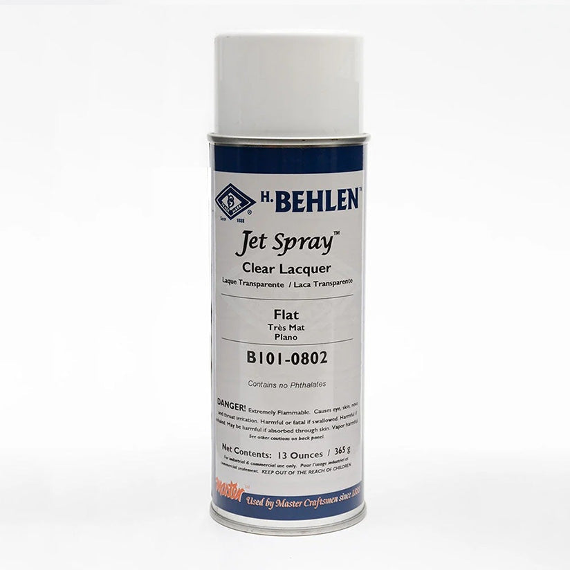 Jet Spray™ Clear Flat Lacquer (B101-0802) [13 oz] Image 1