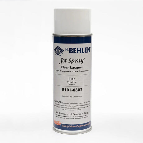 Jet Spray™ Clear Flat Lacquer (B101-0802) [13 oz] Image 1