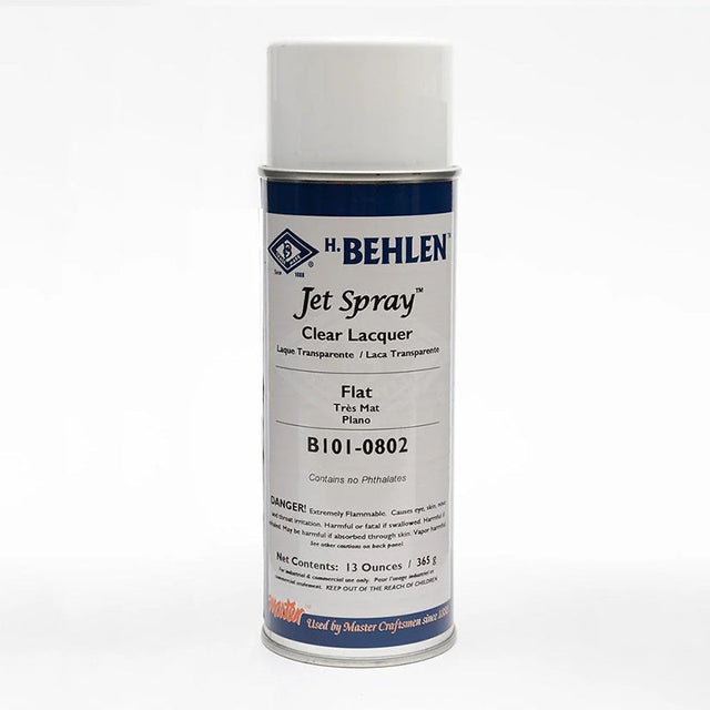 Jet Spray™ Clear Flat Lacquer (B101-0802) [13 oz] Image 1