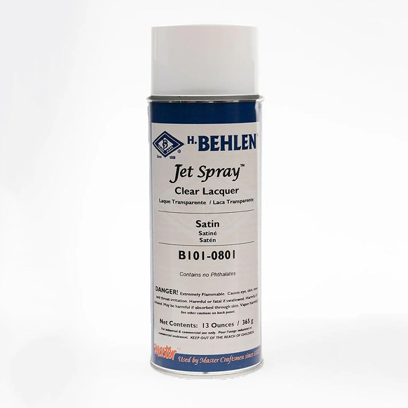 Jet Spray™ Clear Satin Lacquer (B101-0801) [13 oz] Image 1