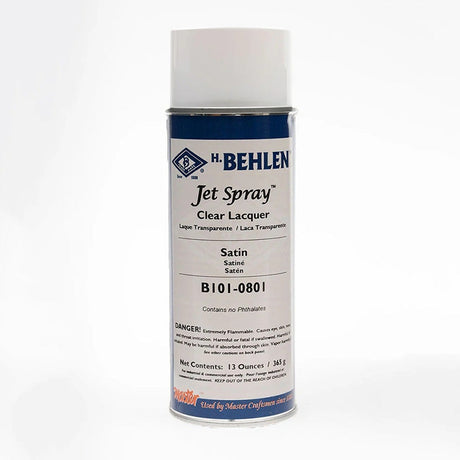 Jet Spray™ Clear Satin Lacquer (B101-0801) [13 oz] Image 1