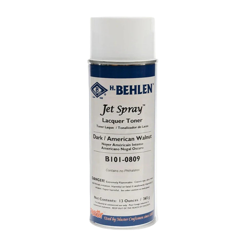 Jet Spray™ Dark American Walnut Lacquer (B101-0809) [13 oz] Image 1