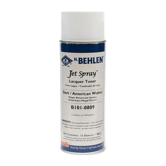 Jet Spray™ Dark American Walnut Lacquer (B101-0809) [13 oz] Image 1