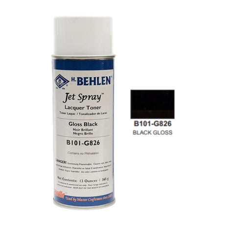 Jet Spray™ Gloss Black Lacquer (B101-G828) [13 oz] Image 2