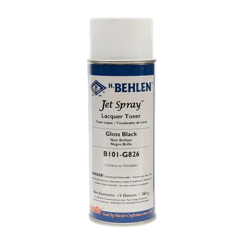 Jet Spray™ Gloss Black Lacquer (B101-G828) [13 oz] Image 1