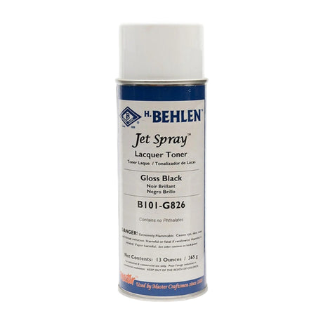 Jet Spray™ Gloss Black Lacquer (B101-G828) [13 oz] Image 1