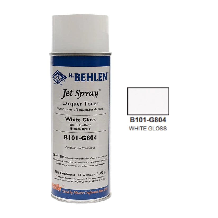 Jet Spray™ Gloss White Lacquer (B101-G804) [13 oz] Image 2