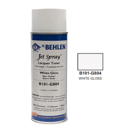 Jet Spray™ Gloss White Lacquer (B101-G804) [13 oz] Image 2