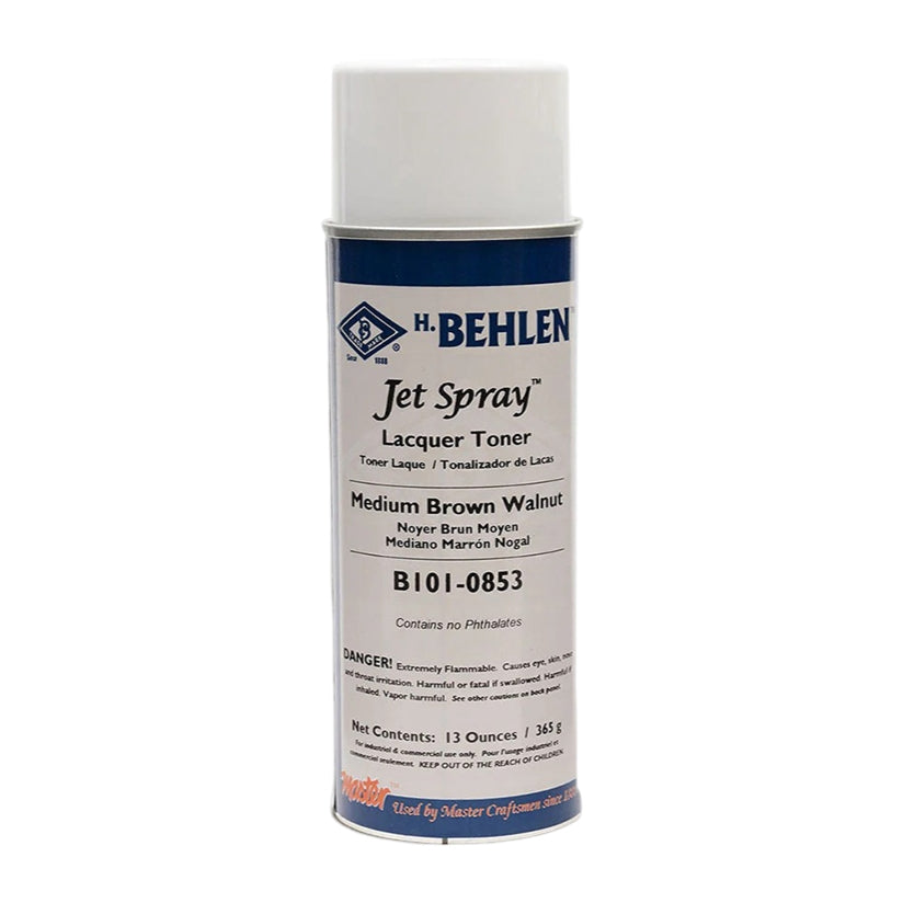 Jet Spray™ Medium Brown Walnut Lacquer (B101-0853) [13 oz] Image 1