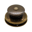 LOXX® "Pull-It-Up" Fastener Antique Brass Large Head Button Image 1