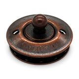 LOXX® "Pull-It-Up" Fastener Antique Copper Canvas Stud Image 1