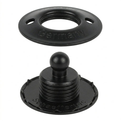 LOXX® "Pull-It-Up" Fastener Black Brass Canvas Stud Image 2