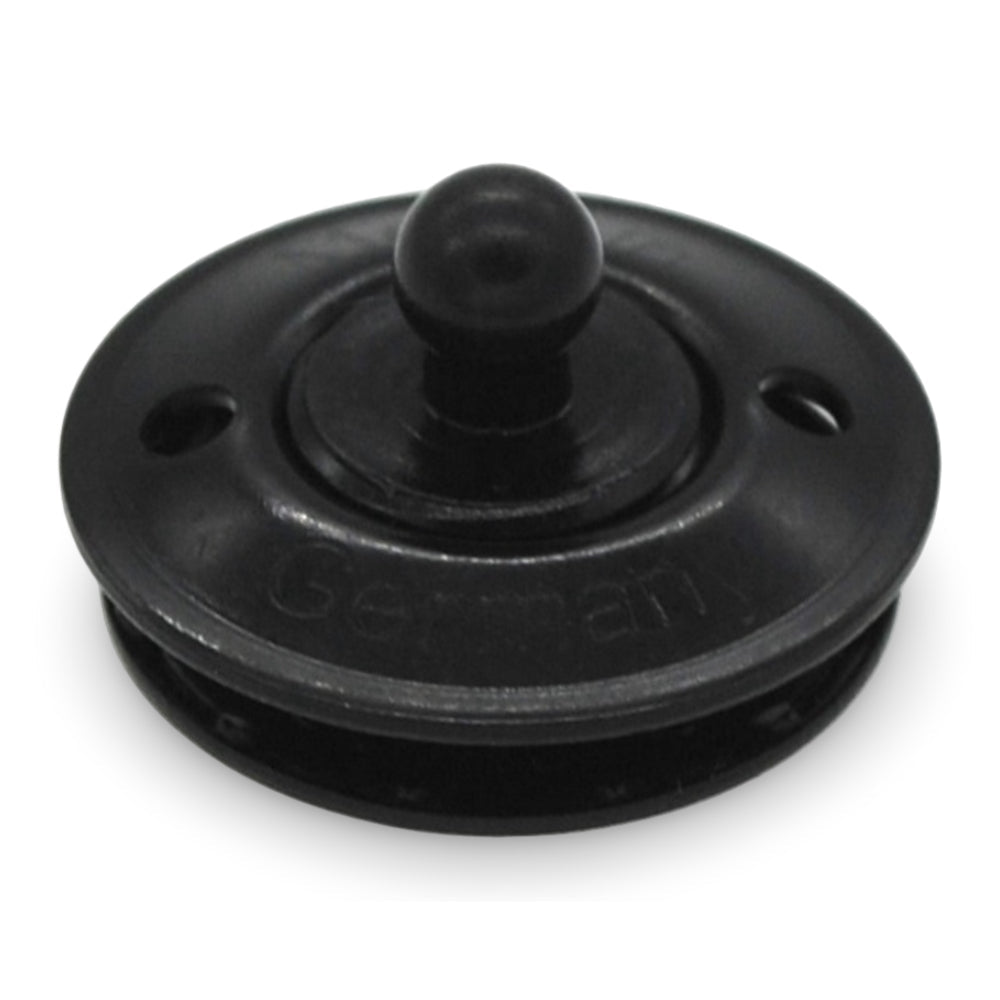 LOXX® "Pull-It-Up" Fastener Black Brass Canvas Stud Image 1