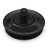 LOXX® "Pull-It-Up" Fastener Black Brass Canvas Stud Image 1