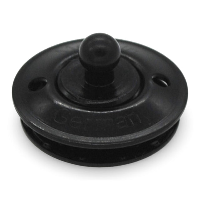 LOXX® "Pull-It-Up" Fastener Black Brass Canvas Stud Image 1