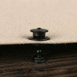 LOXX® "Pull-It-Up" Fastener Black Brass Wood Screw Stud Image 2