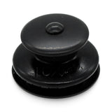 LOXX® "Pull-It-Up" Fastener Black Chrome Large Head Button Image 1