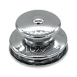 LOXX® "Pull-It-Up" Fastener Chrome-Plated Brass Large Head Button Image 1