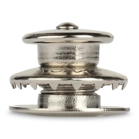 LOXX® "Pull-It-Up" Fastener Chrome-Plated Brass Large Head Button Image 4