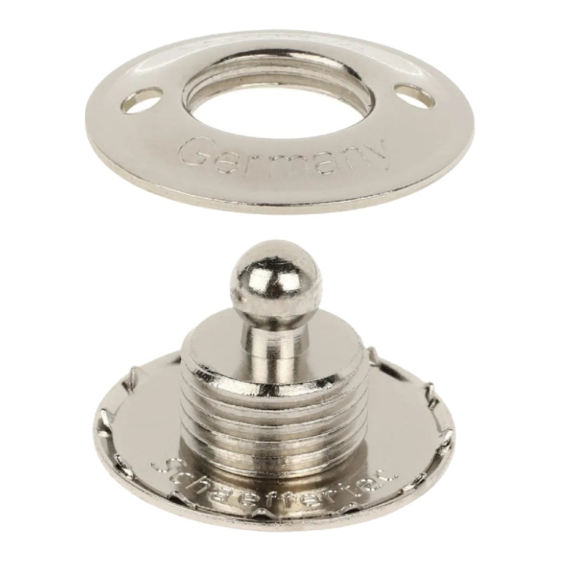 LOXX® "Pull-It-Up" Fastener Nickel-Plated Brass Canvas Stud Image 2