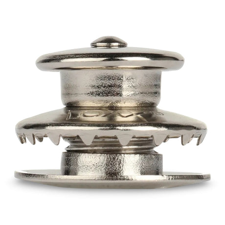 LOXX® "Pull-It-Up" Fastener Nickel-Plated Brass Large Head Button Image 4