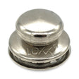 LOXX® "Pull-It-Up" Fastener Nickel-Plated Brass Smooth Large Head Button Image 1