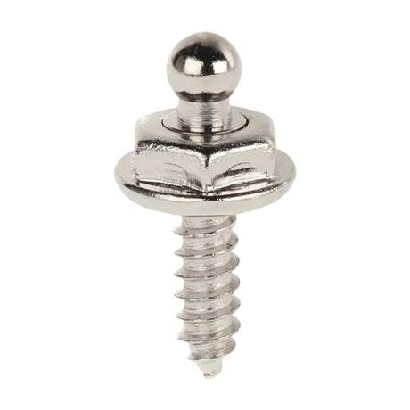 LOXX® "Pull-It-Up" Fastener Nickel-Plated Brass Wood Screw Stud Image 1