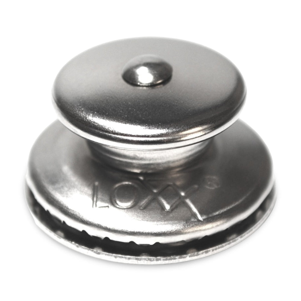 LOXX® "Pull-It-Up" Fastener Stainless Steel Large Head Button Image 1