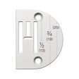 Marked Needle Plate for StitchForce™ Walking Foot Sewing Machine Image 1