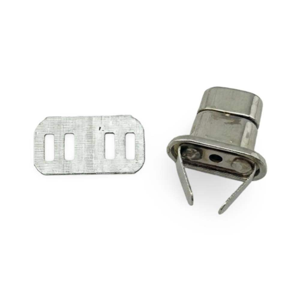 Nickel-Plated Brass Twist-Lock 4-Piece Bag Fastener Set Image 5